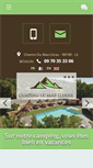 Mobile Screenshot of camping-mas-llinas.com
